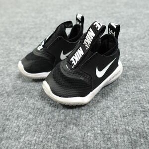 Nike Shoes Baby Size 3 Black Flex Runner AT4665-001 Slip On Athletic